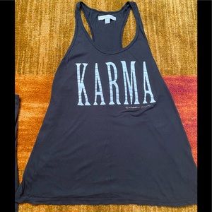 Spiritual gangster “karma” tank! Size large